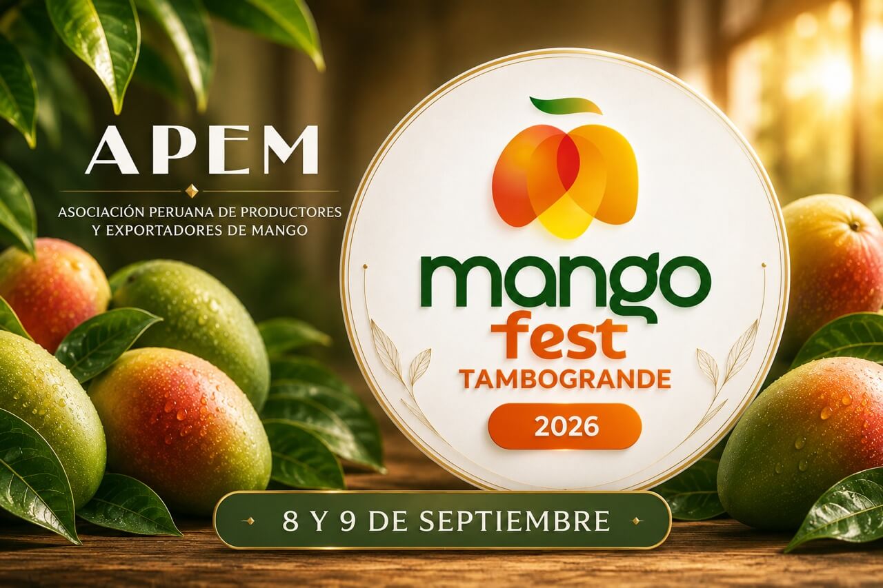 Tambogrande, en la región Piura, volverá a ser el gran punto de encuentro del sector manguero peruano con la celebración de MangoFest 