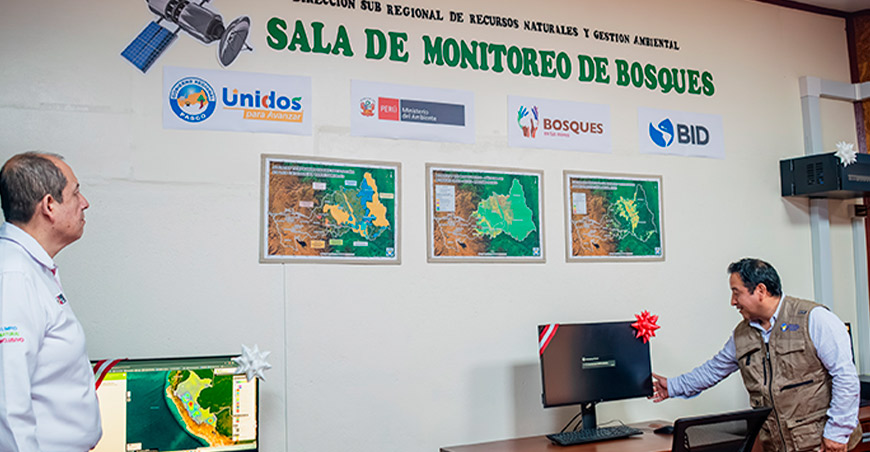 Estas acciones forman parte del Programa de Inversión Forestal en el Perú Minam