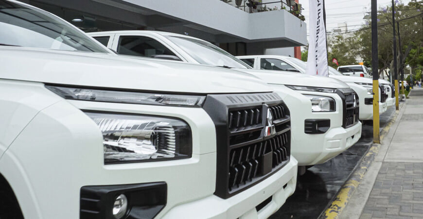 Mitsubishi fortalece su presencia en el sector agroindustrial con la entrega de flota de L200 automáticas Perú