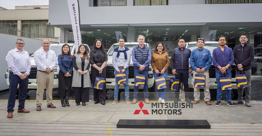 Mitsubishi fortalece su presencia en el sector agroindustrial con la entrega de flota de L200 automáticas Perú