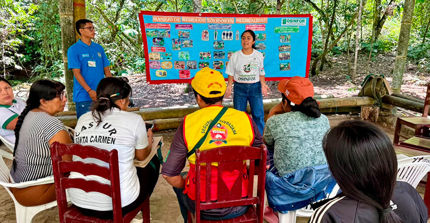La Mochila Forestal llega a los gobiernos locales para mejorar la gestión de residuos sólidos