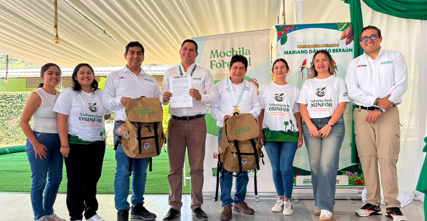 La Mochila Forestal llega a los gobiernos locales para mejorar la gestión de residuos sólidos