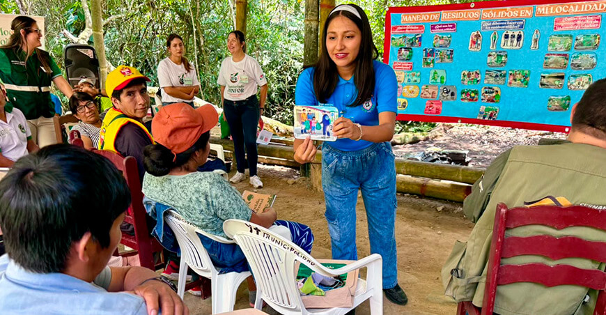 La Mochila Forestal llega a los gobiernos locales para mejorar la gestión de residuos sólidos