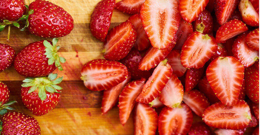 producción de fresas Perú