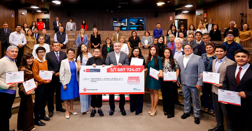Produce destina más de S/1.6 millones para impulsar la innovación en Arequipa