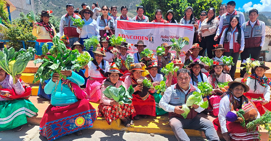 Foncodes Haky Wiñay productores hortalizas Apurímac Perú
