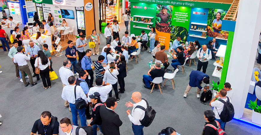 productores de Lambayeque concretaron venta de mango orgánico peruano en la Expoalimentaria Perú
