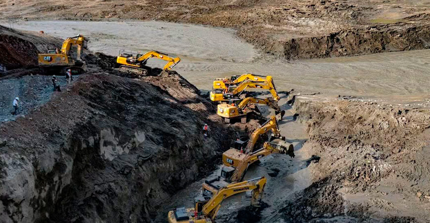 Proyecto Especial Olmos Tinajones Olmos Tinajones refuerza el mantenimiento de la presa Limón y el Trasvase Olmos Perú