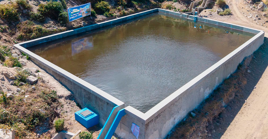 Productores de Ocros reciben sistema de riego para irrigar 66 hectáreas agrícolas Áncash Perú