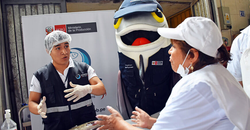 Sanipes brinda capacitación y asistencia técnica a 6043 actores del sector hidrobiológico Perú