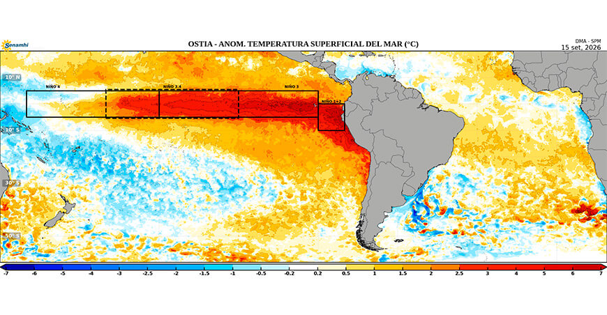 Costa norte tendría lluvias por encima de lo normal entre setiembre y noviembre Senmahi Perú