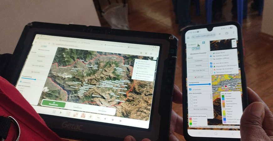 Serfor preseta sistema integrado para conservar ecosistemas forestales andinos Perú