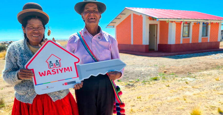 viviendas rurales casitas Wasiymi Puno Perú