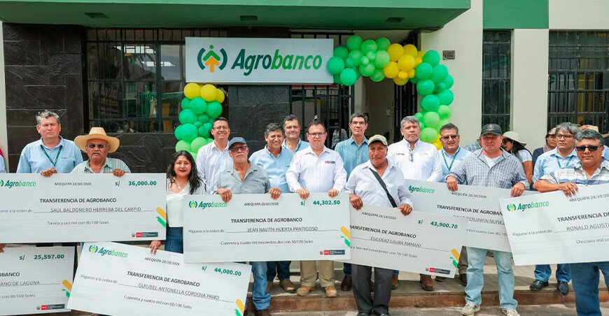 Arequipa: Agrobanco inaugura oficina informativa en Castilla para acercar el crédito a pequeños productores