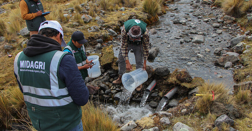 ANA identifica 1618 fuentes de agua en la subcuenca Shullcas para orientar inversiones hídricas Junín Perú