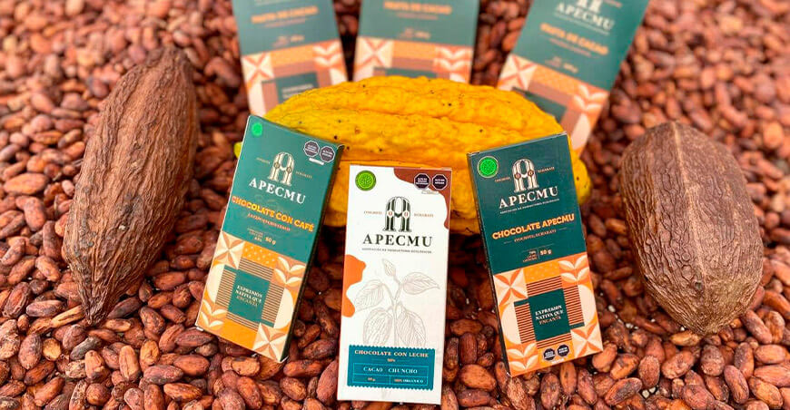 Asociación de Productores Ecológicos de Cacao Medio Urubamba (APECMU) productores de cacao Chuncho Cusco Perú Devida