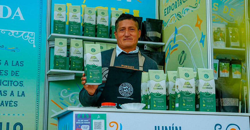 Cooperativa Agraria Ecológica de Café y Cacao del Vraem participará con Ecovraem Devida Perú 