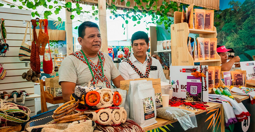 Comunidades amazónicas vinculadas al Programa Bosques