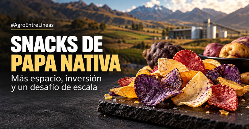 Snacks de papas nativas Perú