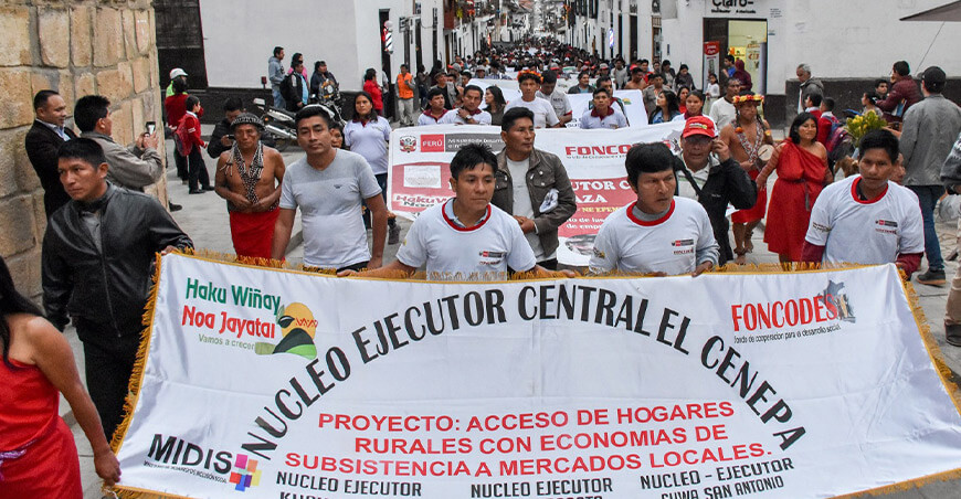 núcleos ejecutores de Foncodes impulsan la economía de las comunidades rurales del Perú