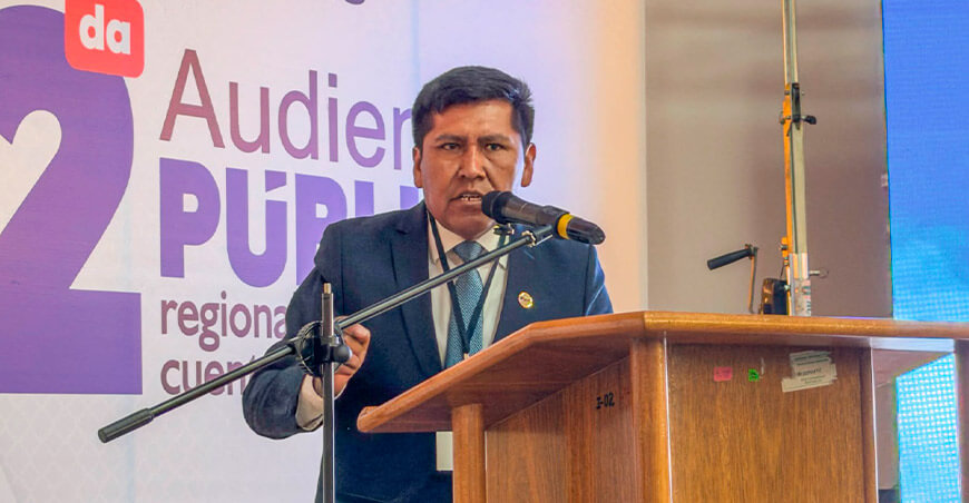 gobernador, Abg. Richard Hancco Soncco