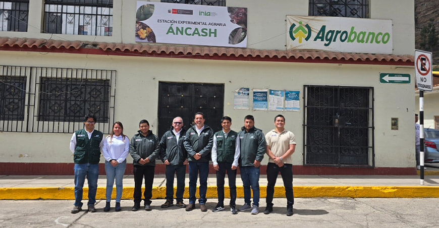 INIA acerca la innovación agraria a los productores con oficina en Chiquián en Áncash Perú