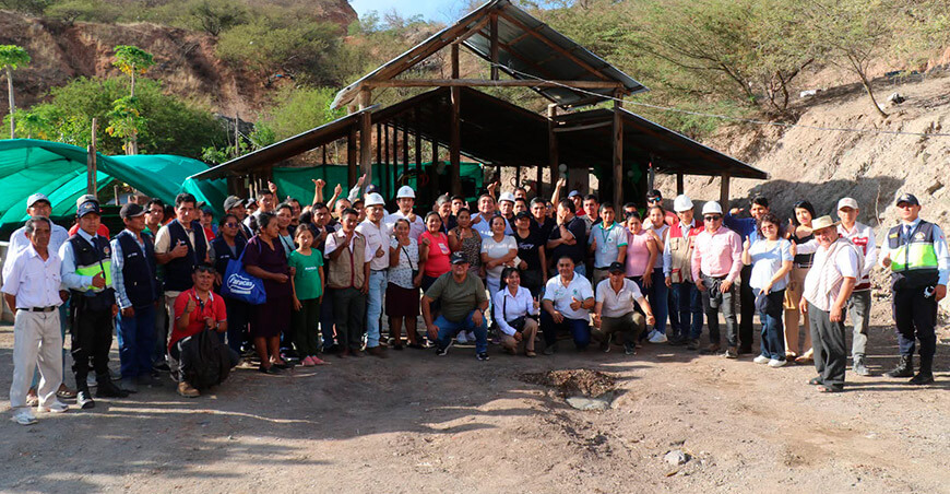 P.E. Olmos Tinajones inicia construcción de vivero forestal tecnificado en el distrito de Pomahuaca Perú