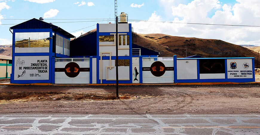 Planta de Santa Lucía queda habilitada para exportar trucha Puno Perú