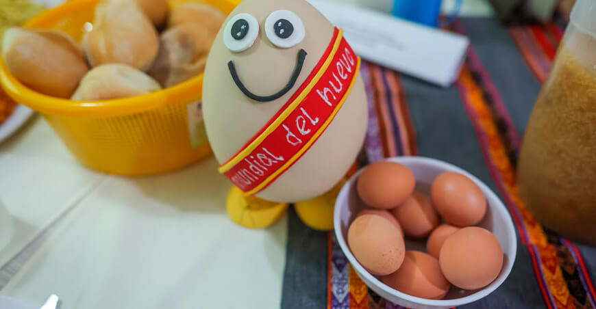 Perú producción de huevos 