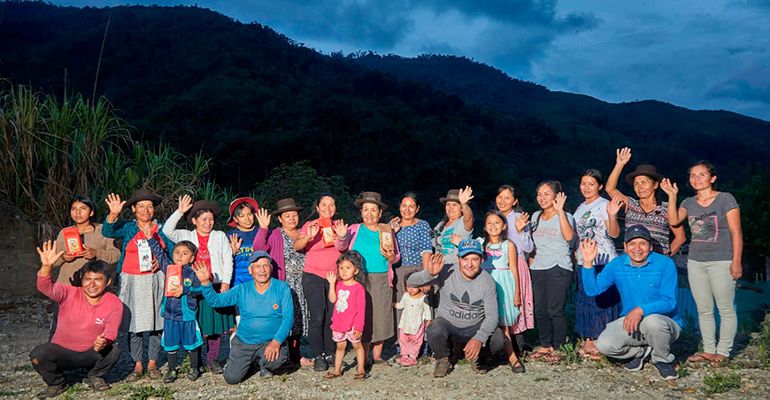 Asociación de Mujeres Emprendedoras de Moyabamba, del distrito de Chungui Ayacucho obtiene primera certificación PGH del sur del Vraem Devida Perú