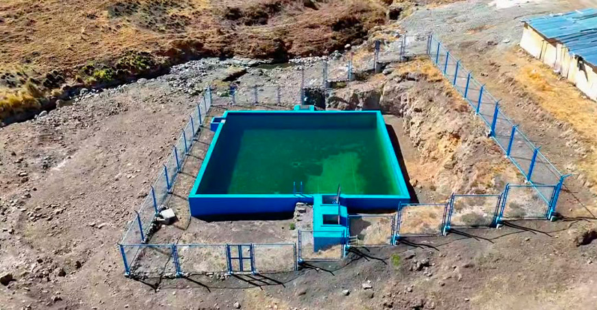 Rutas del Agua mejora canal de riego para atender 95 hectáreas en Huachón Áncash Perú