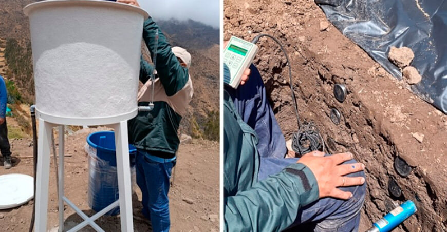 Senamhi brinda herramientas a agricultores de Pamparomás para optimizar el uso del agua en los cultivos Áncash Perú