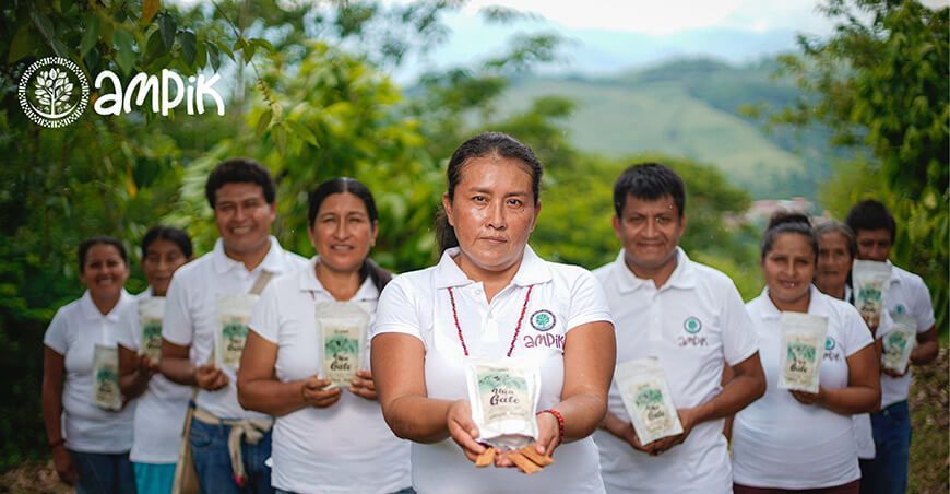 emprendimientos indígenas Ampik Sacha San Martín