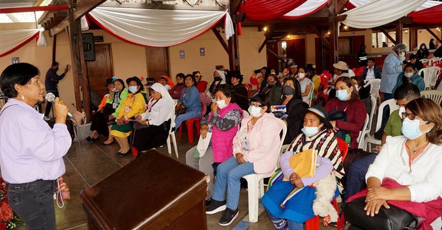Elsa Malpartida, lideresa campesina cocalera y exparlamentaria
