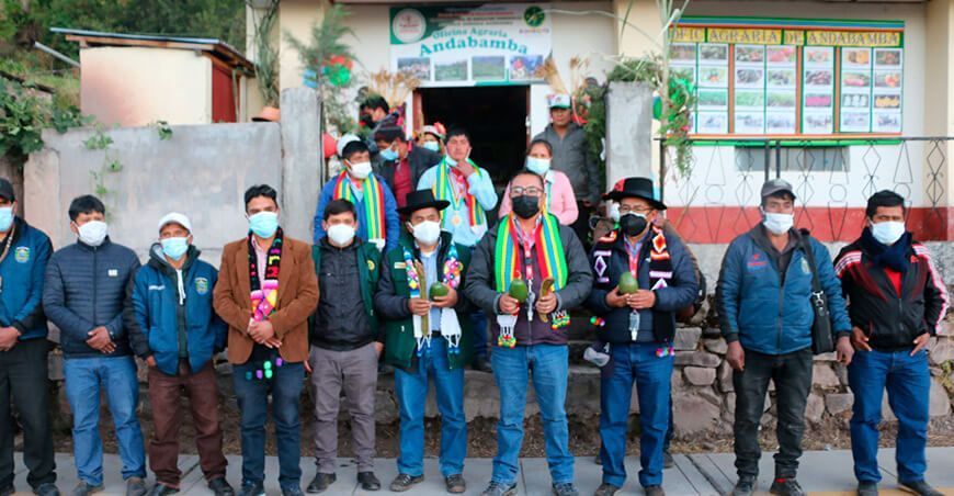oficina agraria en Andabamba