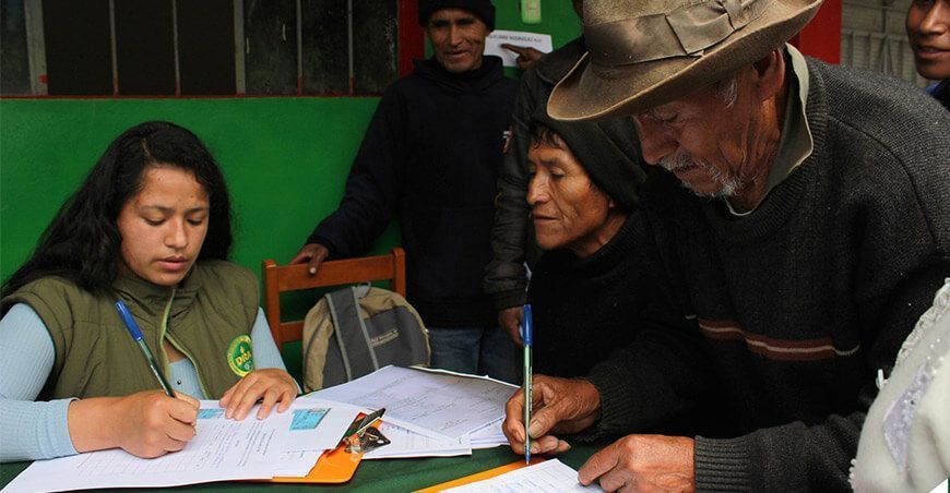 agricultores accedieron a subvención económica por compra de fertilizantes