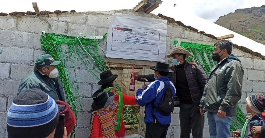 Agro Rural entregó 100 fitotoldos a familias campesinas de Huánuco