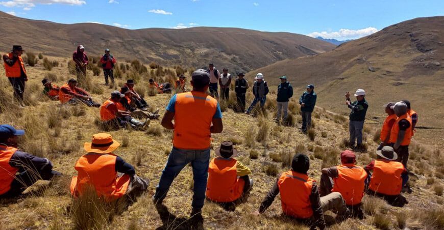 Inician obras de siembra y cosecha de agua en región Huánuco