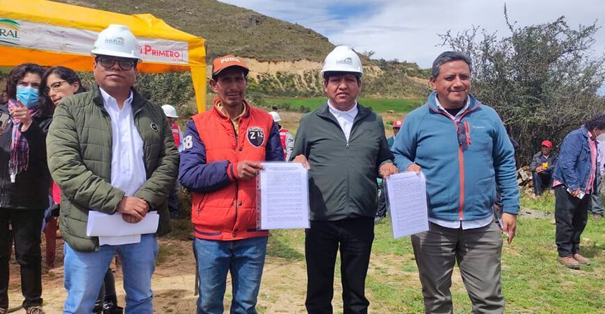 Agro Rural invertirá más de S/ 11 millones para mejorar sistemas de riego en Huánuco