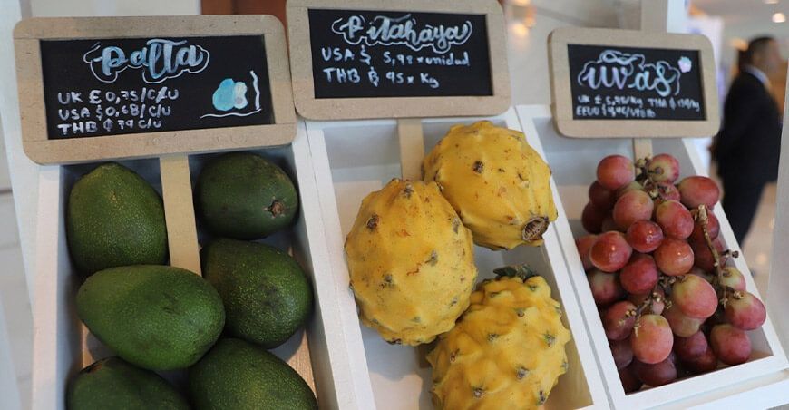 Agroexportaciones palta pitahaya uvas Perú