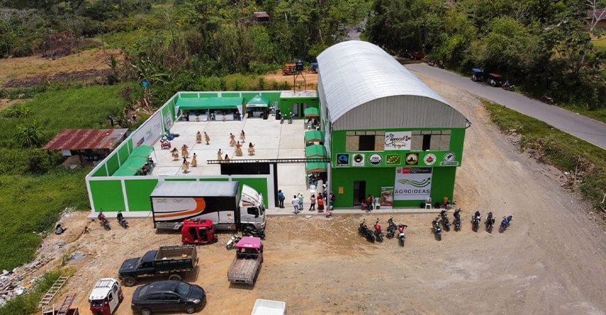 Agroideas entrega planta procesadora de café a productores de Huánuco