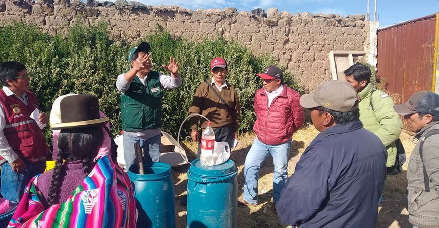 Fortalecen capacidades de agricultores familiares
