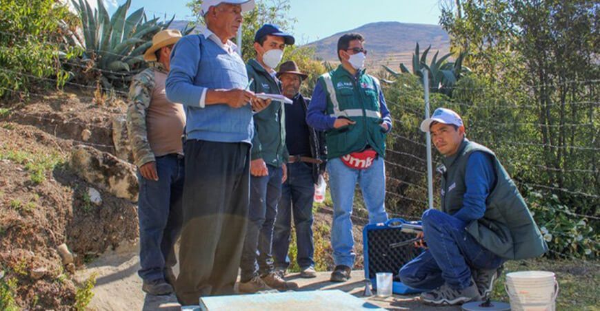 Elaboran inventario de las fuentes hídricas subterráneas en la cuenca del Mantaro
