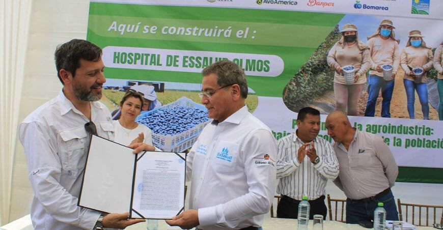 Asociación Pro Olmos dona terreno de 10,000 m2 para la construcción del nuevo hospital de EsSalud