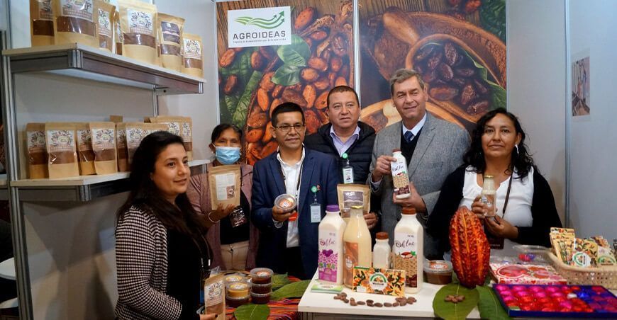 Beneficiarios de Agroideas brillaron en el XIII Salón del Cacao y Chocolate