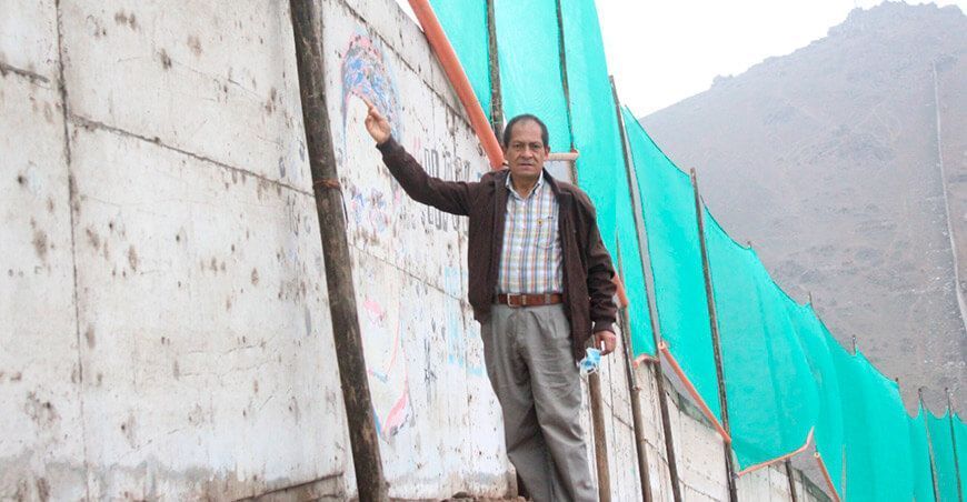 proyecto hídrico con atrapanieblas