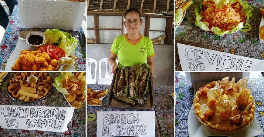 Bambú en la gastronomía de la selva central