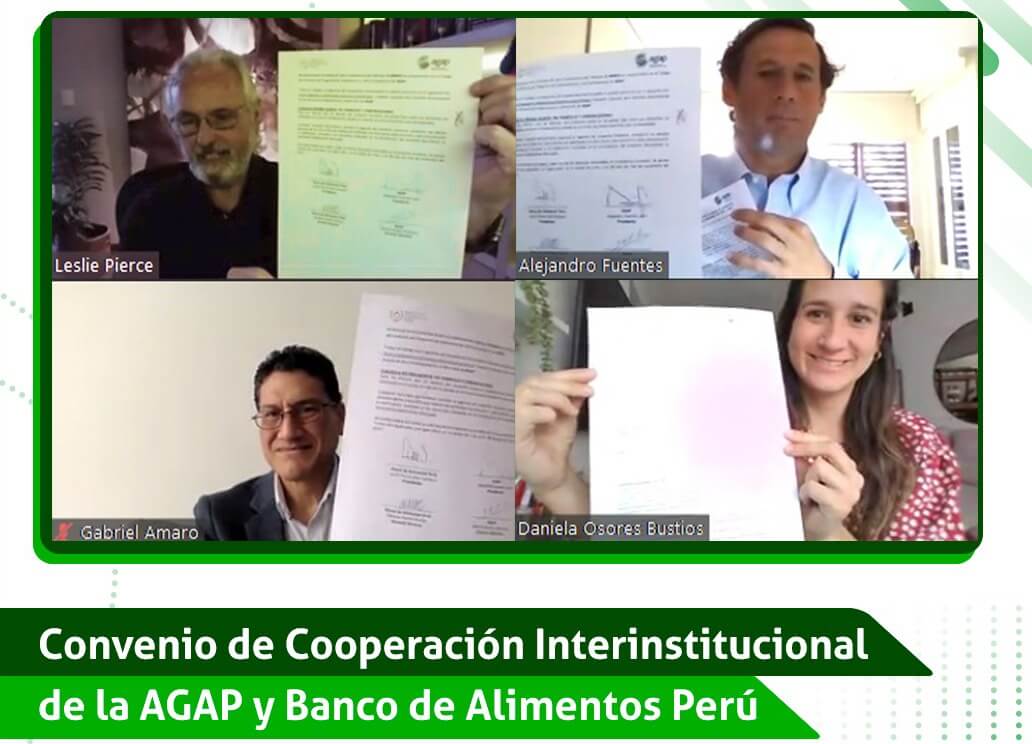 AGAP y el Banco de Alimentos fomentarán una cultura de donación voluntaria de alimentos en las empresas asociadas a los gremios de la primera entidad