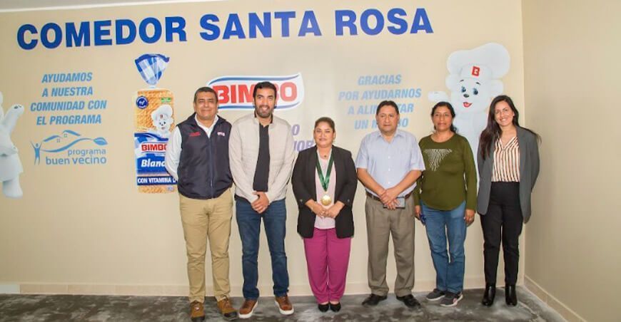 Bimbo Perú beneficia a 200 personas con inauguración de comedor en Huachipa