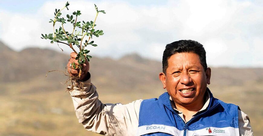 Biólogo Constantino Aucca Chutas ha sido nombrado Campeón de la Tierra en la categoría Inspiración y Acción, el máximo galardón ambiental de las Naciones Unidas